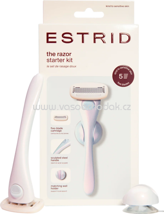 Estrid Rasierer, pearl Starterset, 1 St