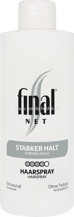 Final Net Haarspray Duftneutral, Nachfüllpack, 125 ml