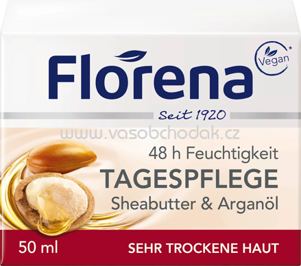 Florena Gesichtscreme Sheabutter, 50 ml