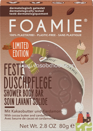 Foamie Festes Duschgel Chai-Mocha, 80g Foamie Festes Duschgel Chai-Mocha, 80g