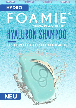 Foamie Festes Shampoo Hydro mit Hyaluron, 80g