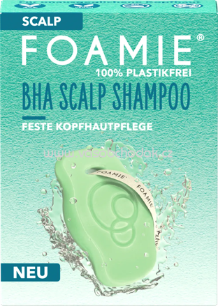 Foamie Festes Shampoo Kopfhautpflege mit Salicylsäure, 80g