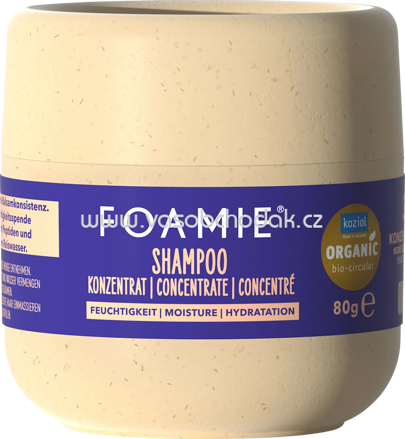 Foamie Shampoo Konzentrat Feuchtigkeit, 80g