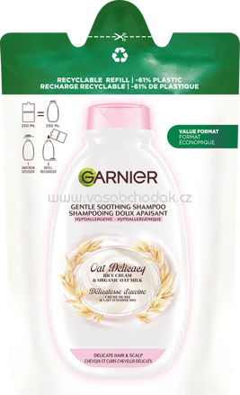 GARNIER Shampoo Hafer Nachfüllpack, 250 ml