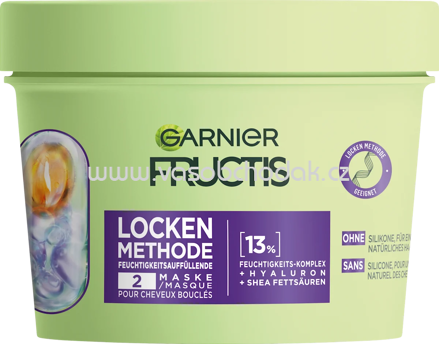 GARNIER FRUCTIS Haarmaske Locken Methode Feuchtigkeit, 370 ml