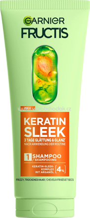 GARNIER FRUCTIS Shampoo Keratin Sleek, 200 ml