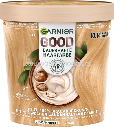 GARNIER GOOD Haarfarbe 10.14 Kamille Blond, 1 St