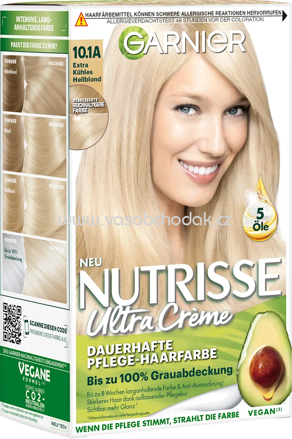 GARNIER NUTRISSE Haarfarbe 10.1A Extra kühles Hellblond, 1 St, 1 St