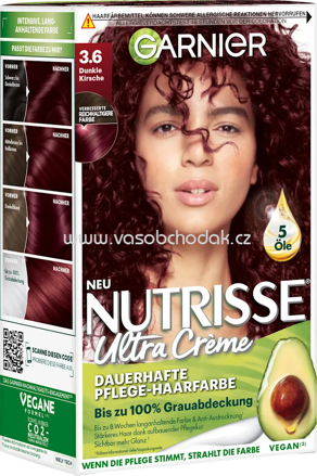 GARNIER NUTRISSE Haarfarbe 3.6 Dunkle Kirsche, 1 St