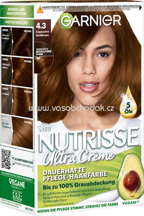 GARNIER NUTRISSE Haarfarbe 4.3 Cappucino Goldbraun, 1 St