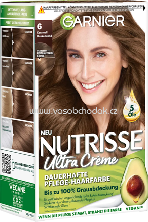 GARNIER NUTRISSE Haarfarbe 6 Karamell Dunkelblond, 1 St