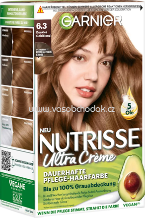 GARNIER NUTRISSE Haarfarbe 6.3 Dunkles Goldblond, 1 St