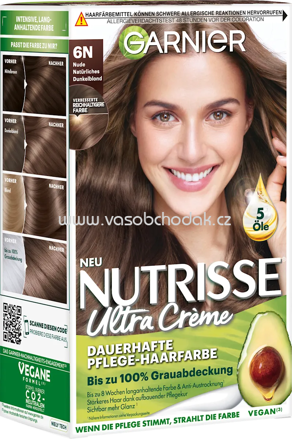 GARNIER NUTRISSE Haarfarbe 6N Nude Natürliches Dunkelblond, 1 St