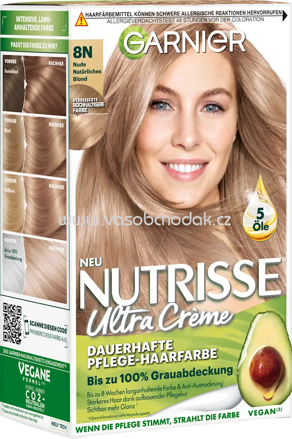 GARNIER NUTRISSE Haarfarbe 8N Nude Natürliches Blond, 1 St