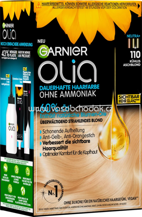 GARNIER olia Haarfarbe 110 Kühles Aschblond, 1 St