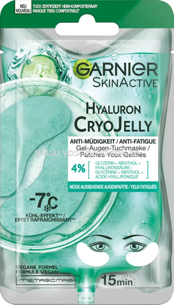 Garnier Skin Active Augenpads Cryo Jelly 1 Paar, 2 St