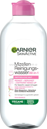 Garnier Skin Active Mizellenwasser empfindliche Haut All in 1, 400 ml