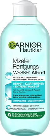 Garnier Skin Active Mizellenwasser Hautklar All in 1, 400 ml