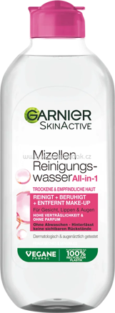 Garnier Skin Active Mizellenwasser trockene Haut All in 1, 400 ml