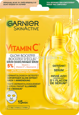 Garnier Skin Active Tuchmaske Vitamin C, 28 g