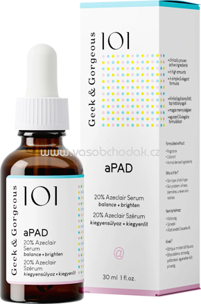Geek&Gorgeous Serum aPAD, 30 ml