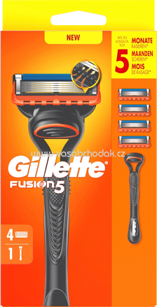 Gillette Rasierer, Fusion5 Starterset, 1 St