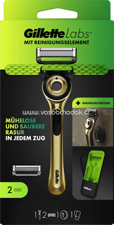 Gillette Rasierer, Labs Gold Reiseset, 1 St