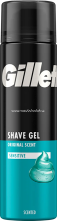 Gillette Rasiergel, Sensitive Basis, 200 ml