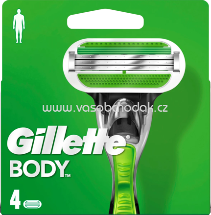 Gillette Rasierklingen, Body, 4 St