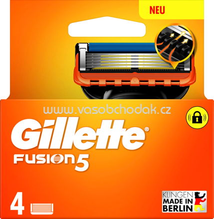 Gillette Rasierklingen, Fusion5, 4 St