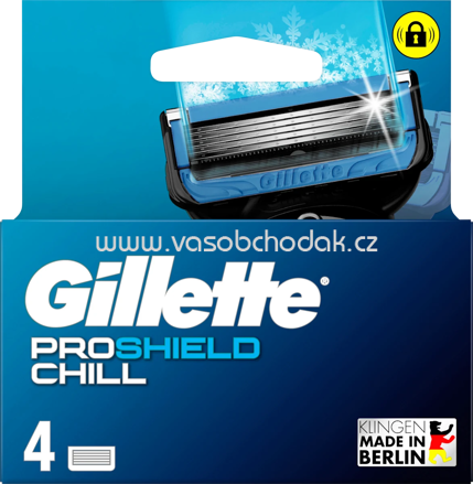 Gillette Rasierklingen, ProShield Chill, 4 St