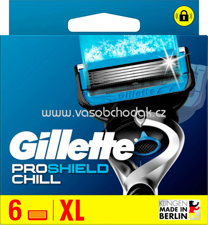 Gillette Rasierklingen, ProShield Chill, 6 St