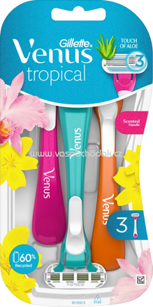 Gillette Venus Einwegrasierer, Tropical, 3 St