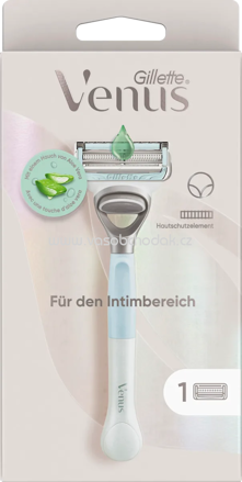 Gillette Venus Rasierer für den Intimbereich, Aloe Vera, 1 St