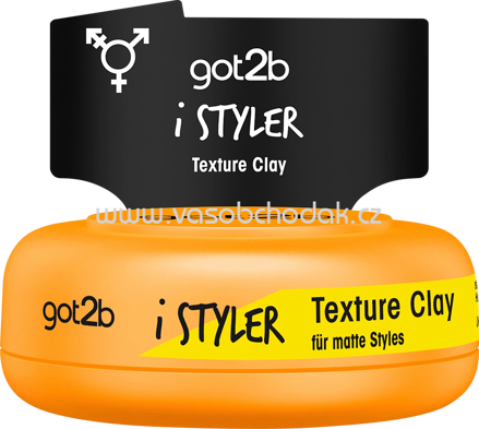 got2b Styling Paste iStyler Texture Clay, 75 ml