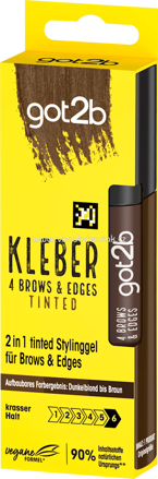 got2b Stylinggel Brows Dunkelbraun, 16 ml
