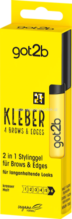 got2b Stylinggel Kleber 4 Brows & Edges 2in1, 16 ml