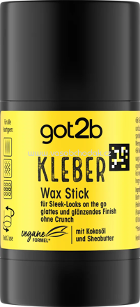 got2b Wax Stick Kleber, 50 g