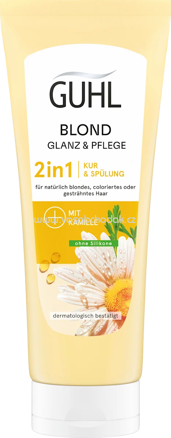GUHL Haarkur & Conditioner 2in1 Blond Glanz & Pflege, 200 ml