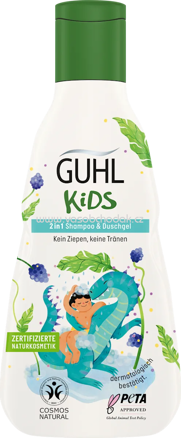 GUHL Kinder Shampoo & Duschgel 2in1 Brombeere, 250 ml