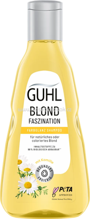 GUHL Shampoo Farbglanz Blond Faszination, 250 ml
