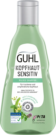 GUHL Shampoo Kopfhaut Sensitiv, 250 ml
