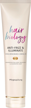 hair biology Conditioner Anti-Frizz & Illuminate, 160 ml