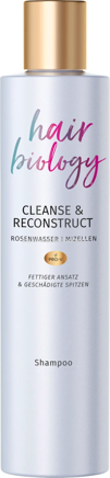 hair biology Shampoo Cleanse & Reconstruct, 250 ml