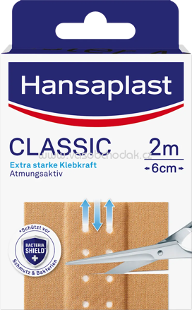 Hansaplast Pflaster Classic 6 cm x 10 cm, 20 St