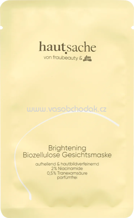 hautsache Gesichtsmaske Brightening, 1 St