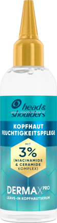 head&shoulders Leave-In Serum Derma x Pro Kopfhaut-Feuchtigkeitspflege, 145 ml