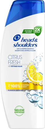 head&shoulders Shampoo Anti-Schuppen Citrus Fresh, 500 ml
