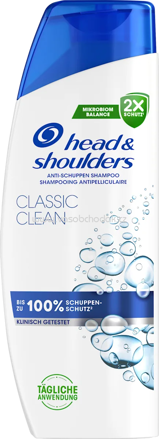 head&shoulders Shampoo Anti-Schuppen Classic Clean, 300 ml