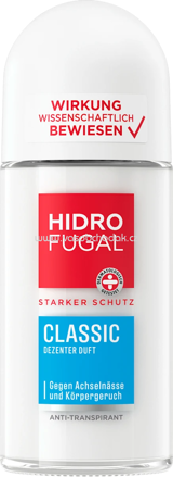 Hidrofugal Antitranspirant Deo Roll-on Classic, 50 ml